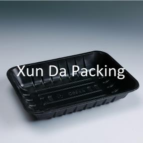 Black PP food container