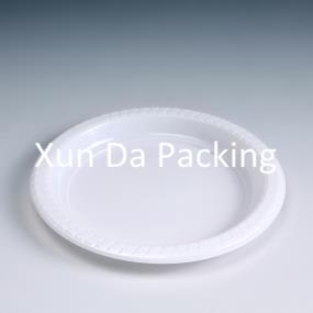 Degradable food plate