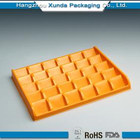 Plastic chocolate insert tray